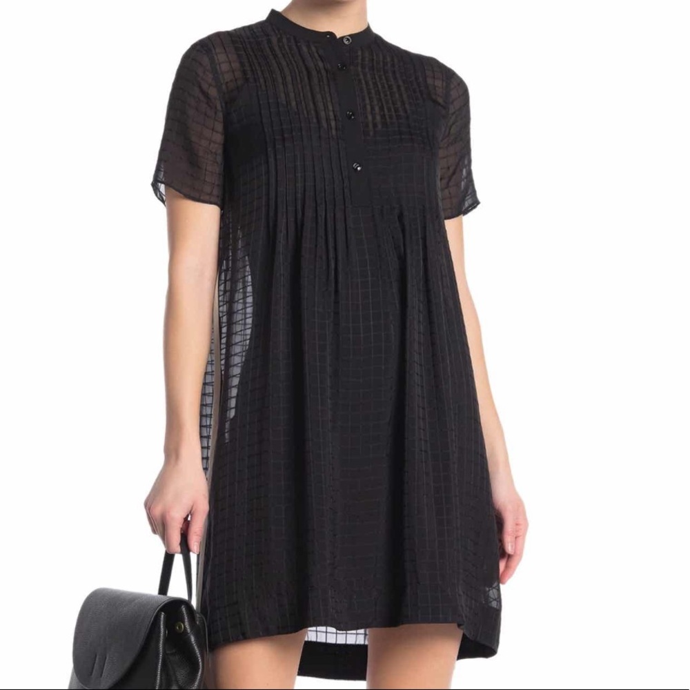 Rag & bone Marcela Pintuck Dress, XXS NWT